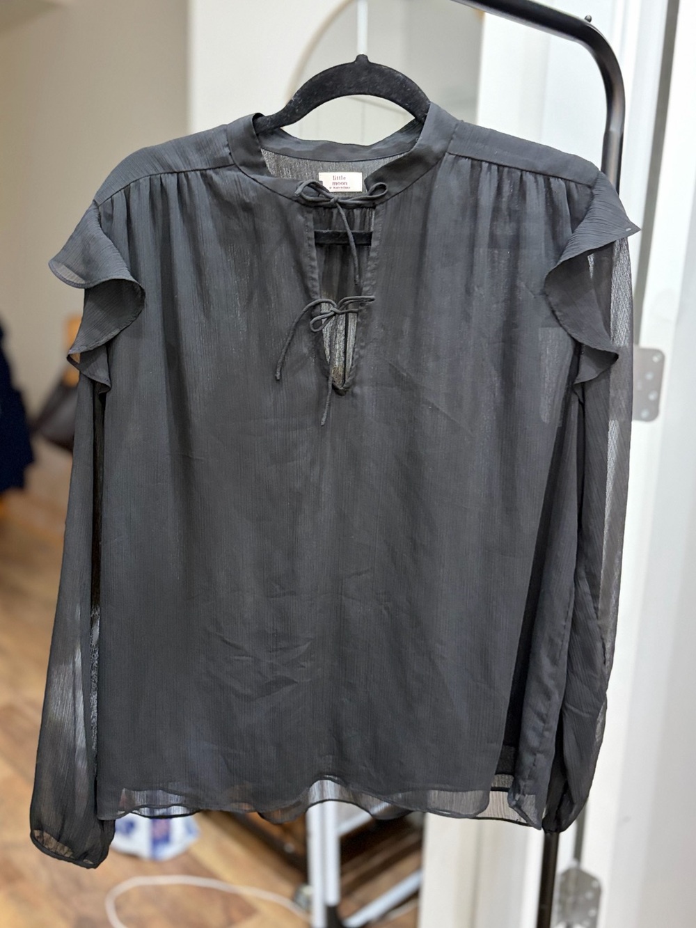 Black Gauzey Blouse